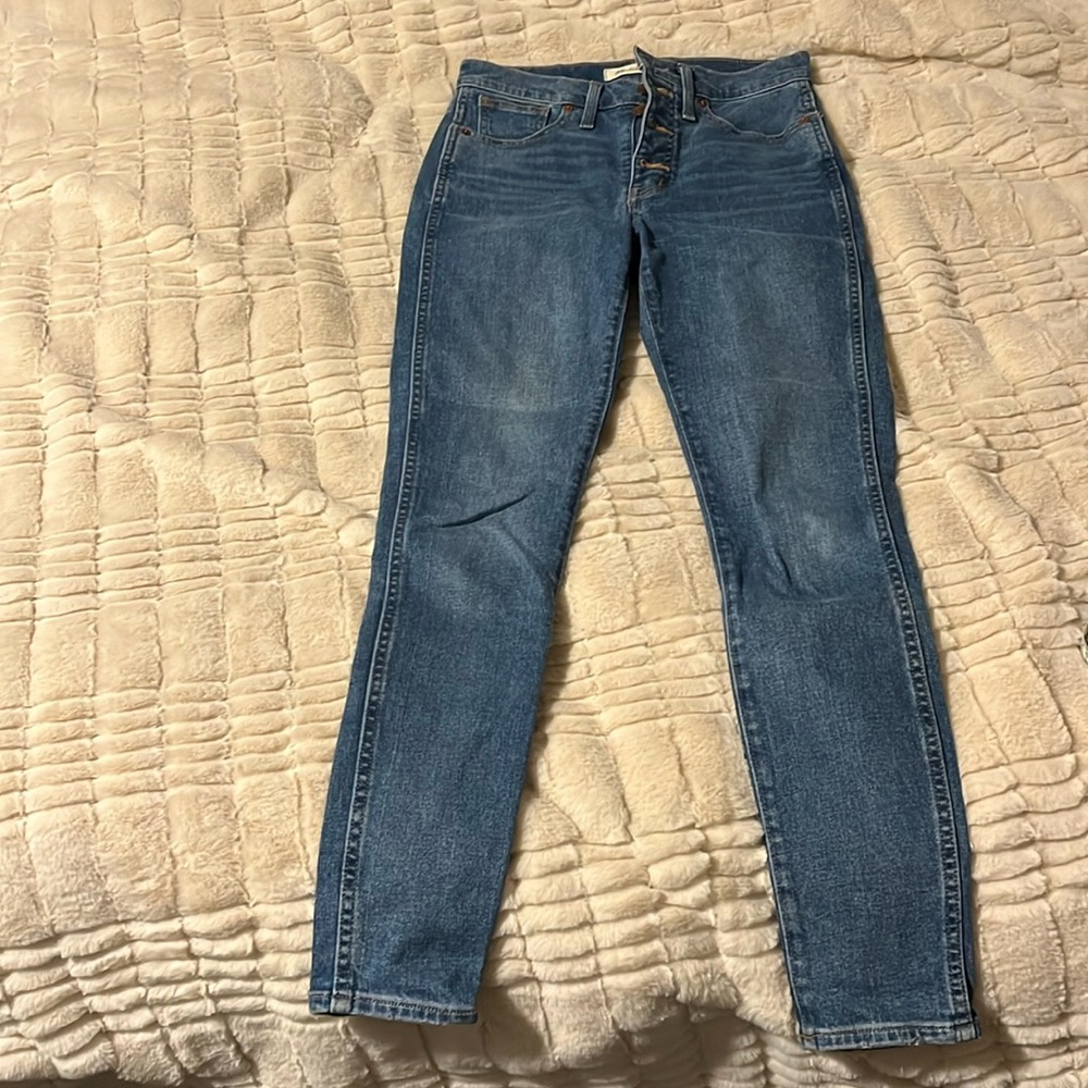 Madewell 10” high-rise skinny jeans